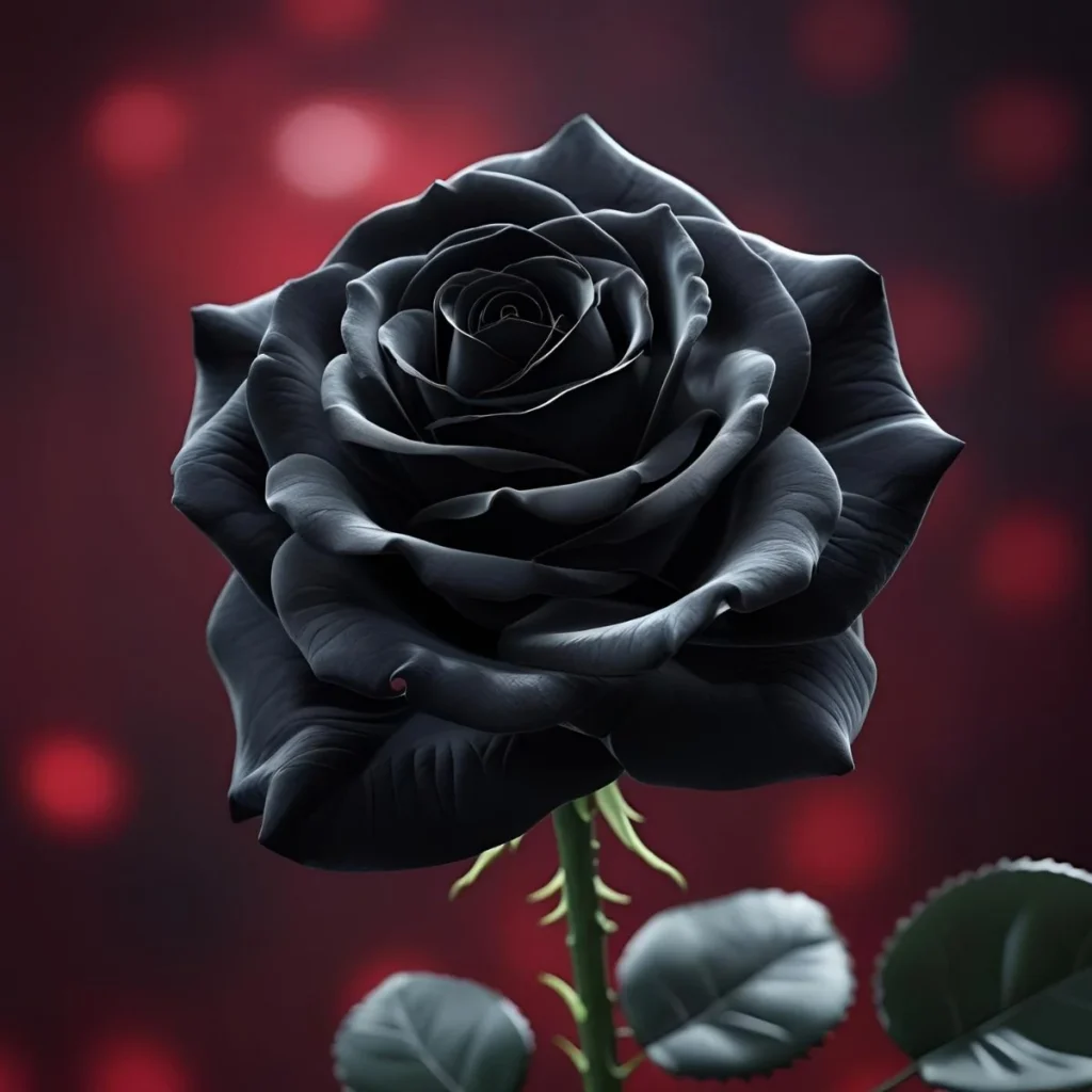 Black Rose Symbolism in Love and Relationships