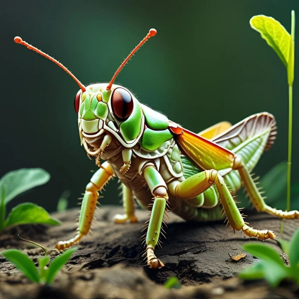 Baby Grasshopper Symbolism