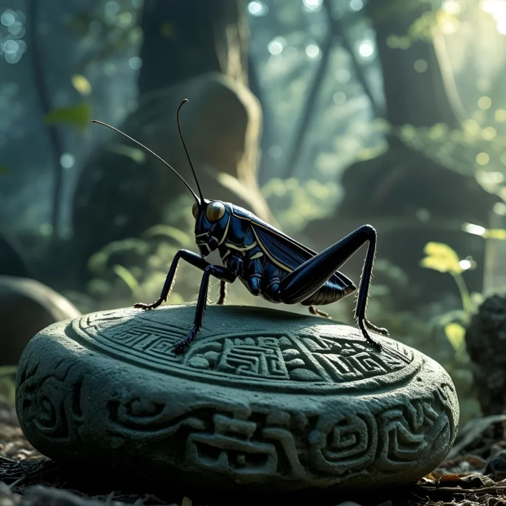 Black Grasshopper Symbolism