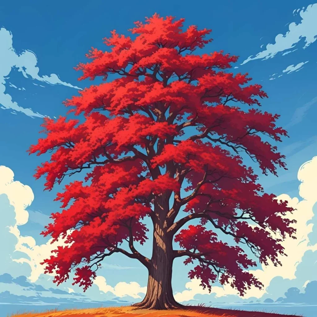 Red Oak Tree Symbolism