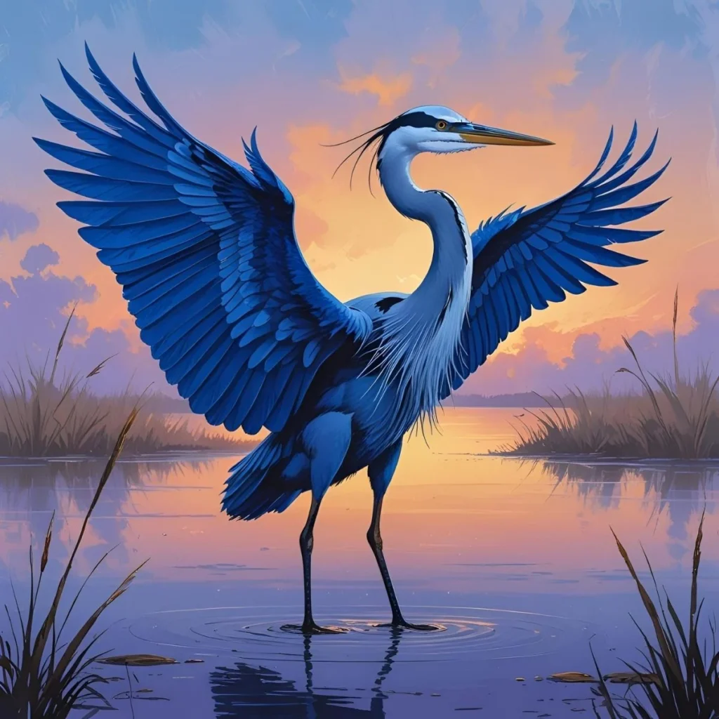 Blue Heron Symbolism and Death: Transformation, Not Loss