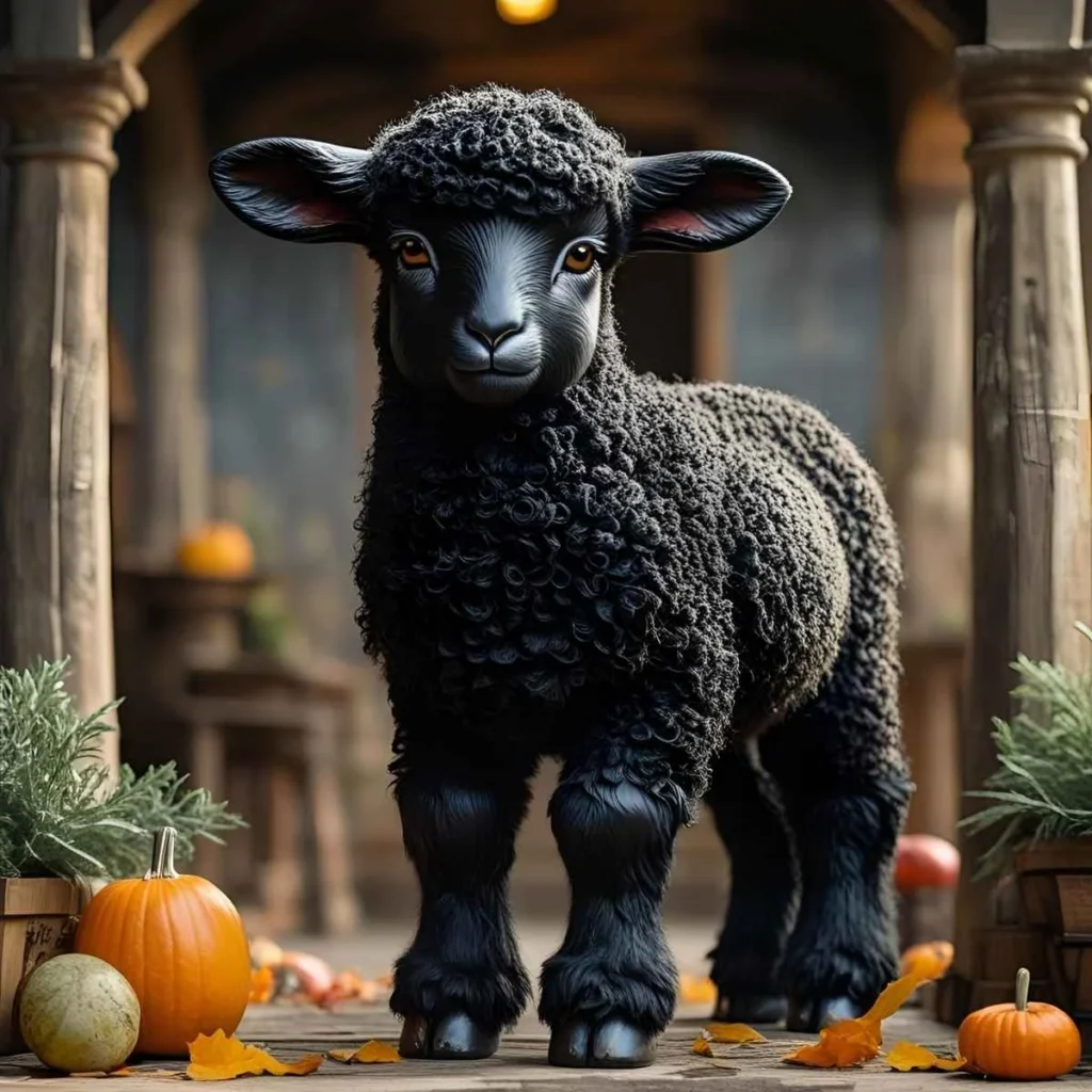 🌑 Black Lamb Symbolism