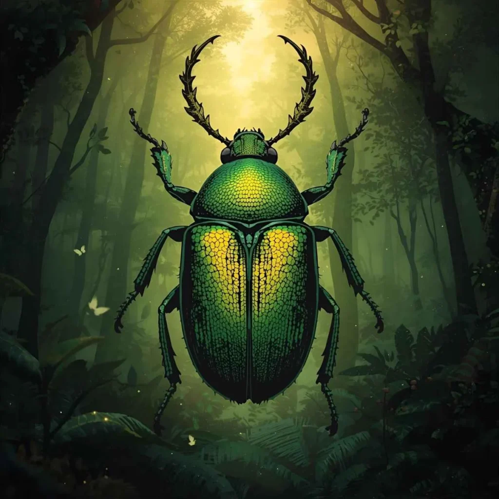 Green Beetle & June Beetle Symbolism