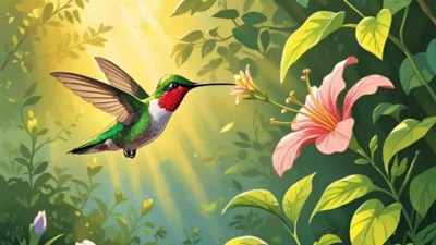 Spiritual Meaning of Seeing a Hummingbird