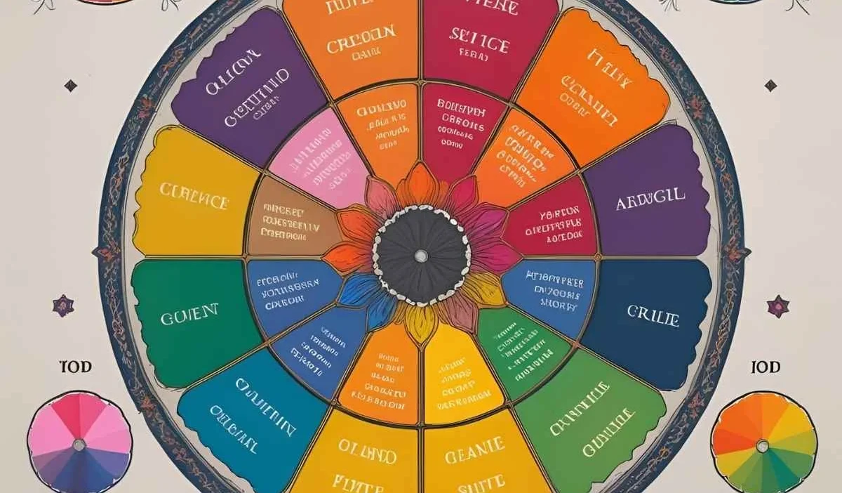 Meaning of Seeing a Color Symbolism Chart