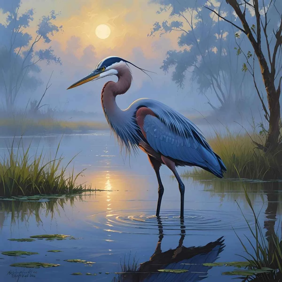 Meaning of Seeing a Great Blue Heron