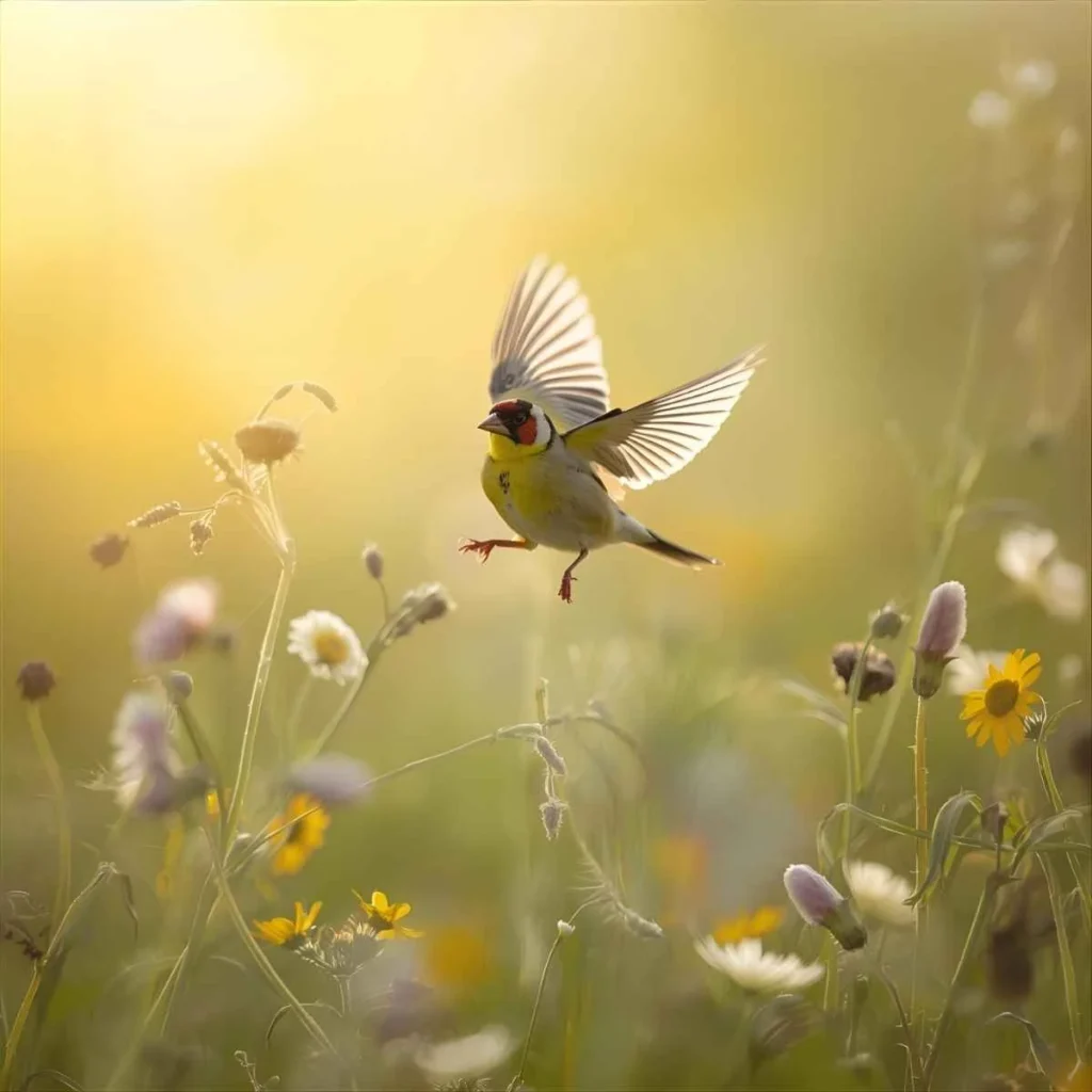 Spiritual Meaning of Seeing a Goldfinch