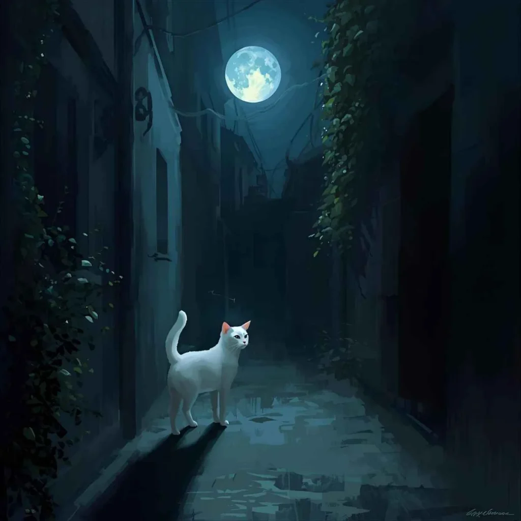 Seeing a White Cat Spiritual Meaning
