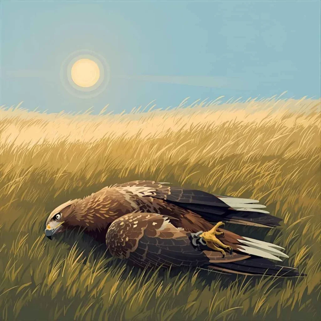 Dead Red-Tailed Hawk Symbolism