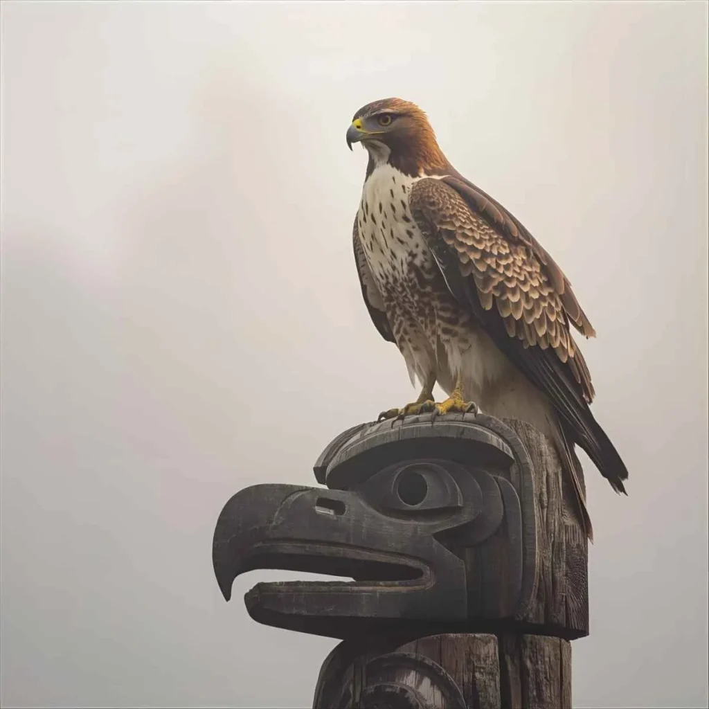 Red-Tailed Hawk Symbolism in Native American Traditions