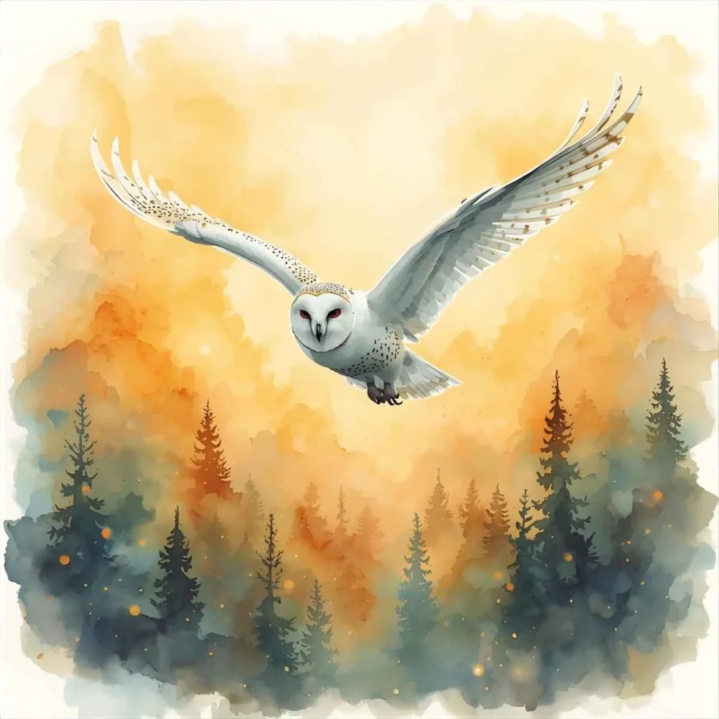 Spiritual Meaning of Seeing a White Owl