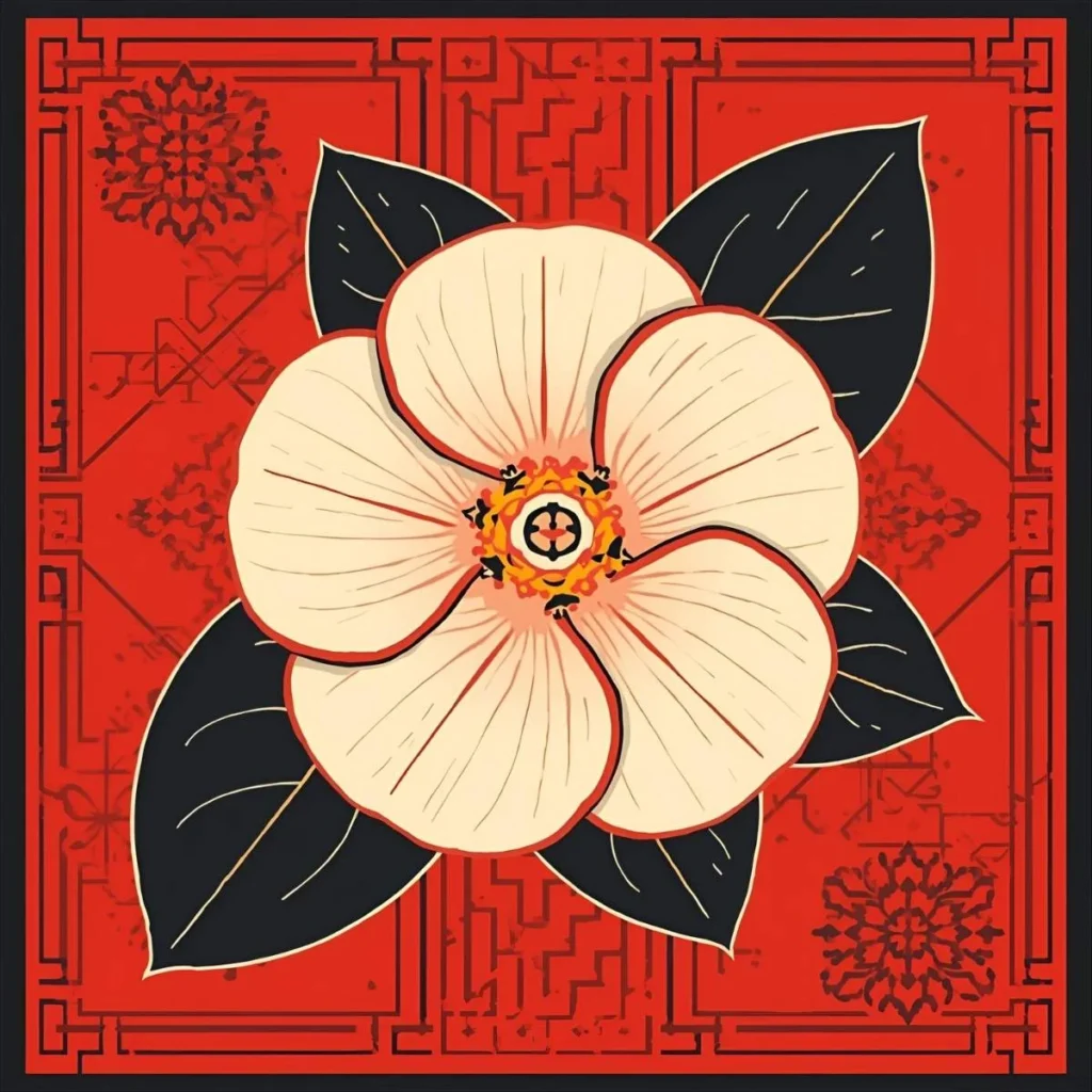 Japanese Camellia Symbolism