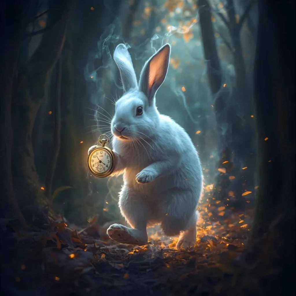 White Rabbit Symbolism in Alice in Wonderland