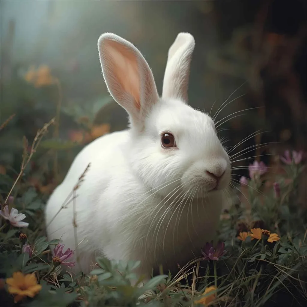 what does seeing a white rabbit mean