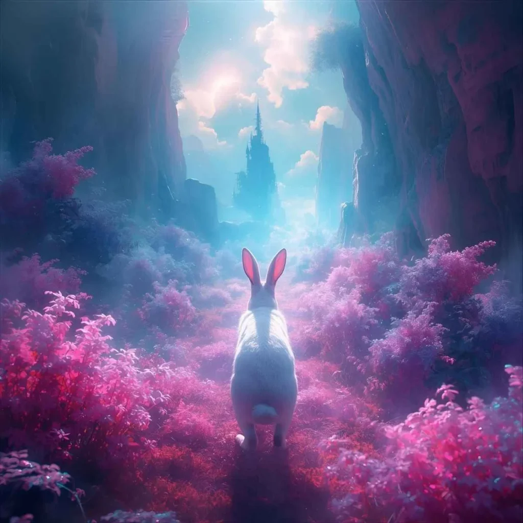 “Follow the White Rabbit” Symbolism