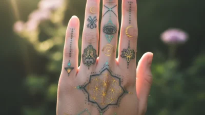 spiritual deep meaning meaningful symbol finger tattoos