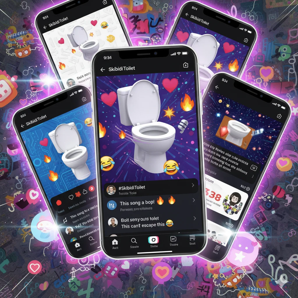 what does skibidi toilet mean