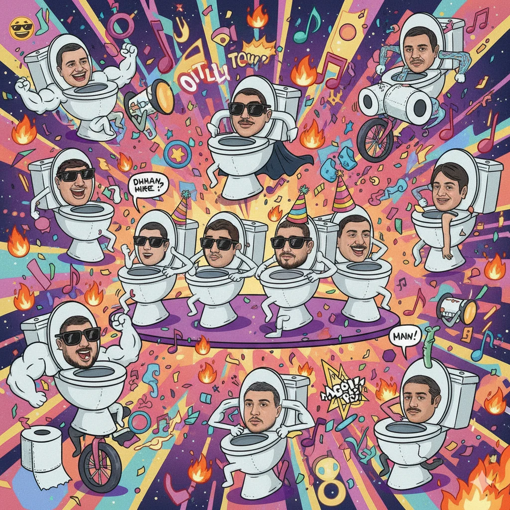 what does skibidi toilet mean