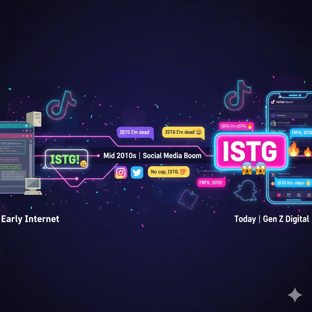 what does istg mean in text