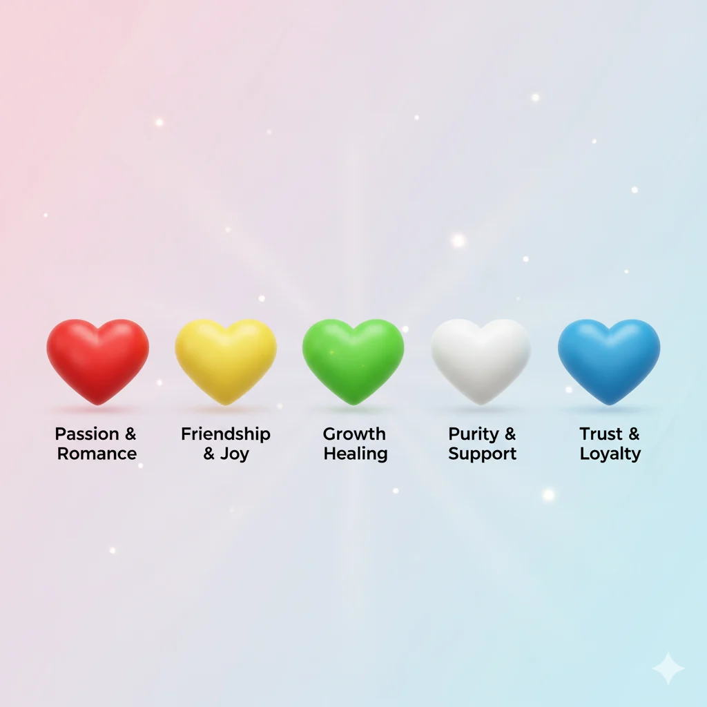 what does a blue heart mean