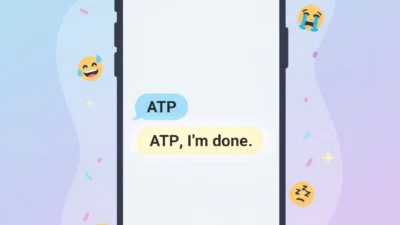 what does atp mean in text