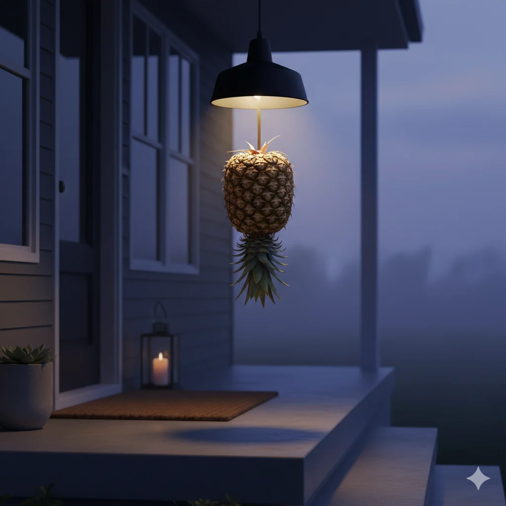 upside down pineapple symbol meaning