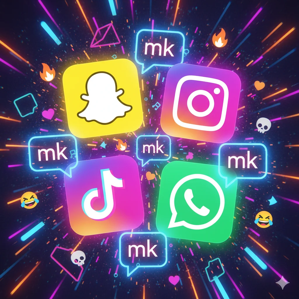 what does mk mean in text