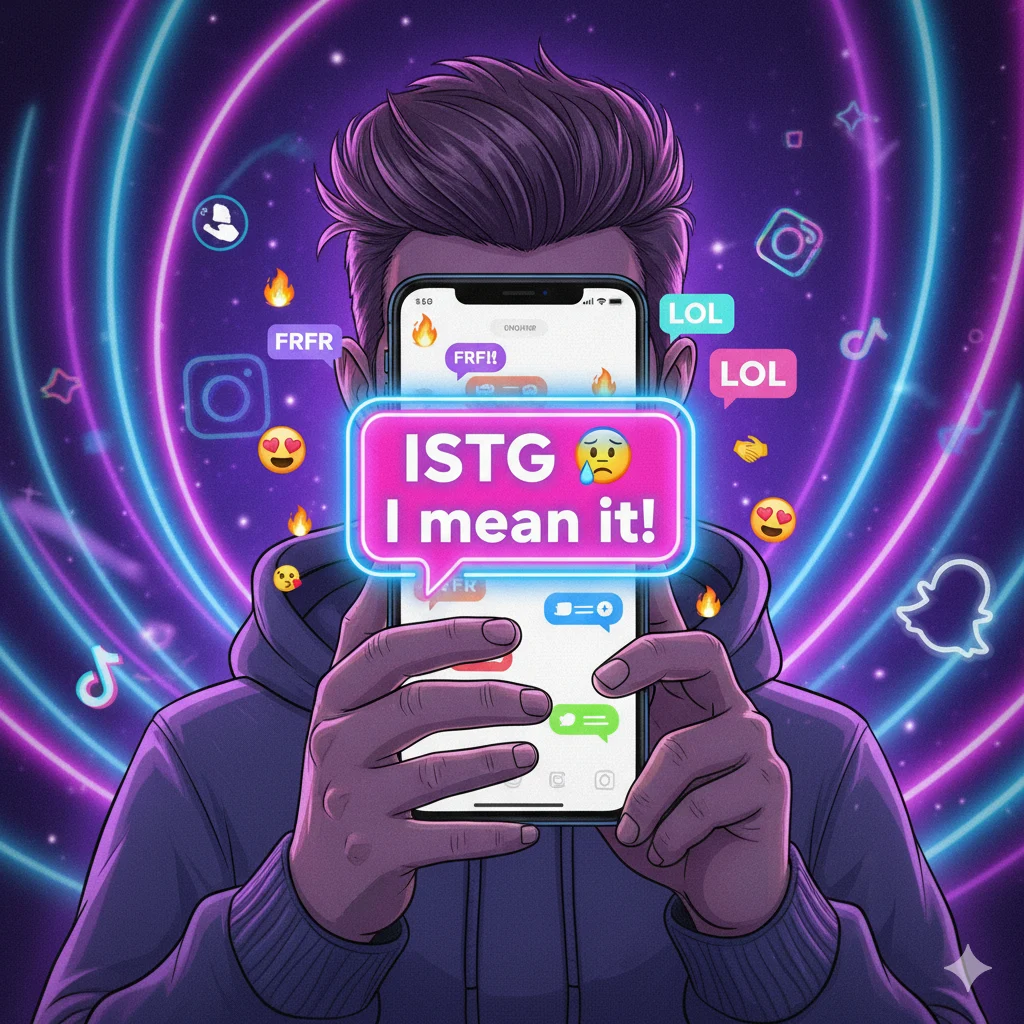 what does istg mean in text