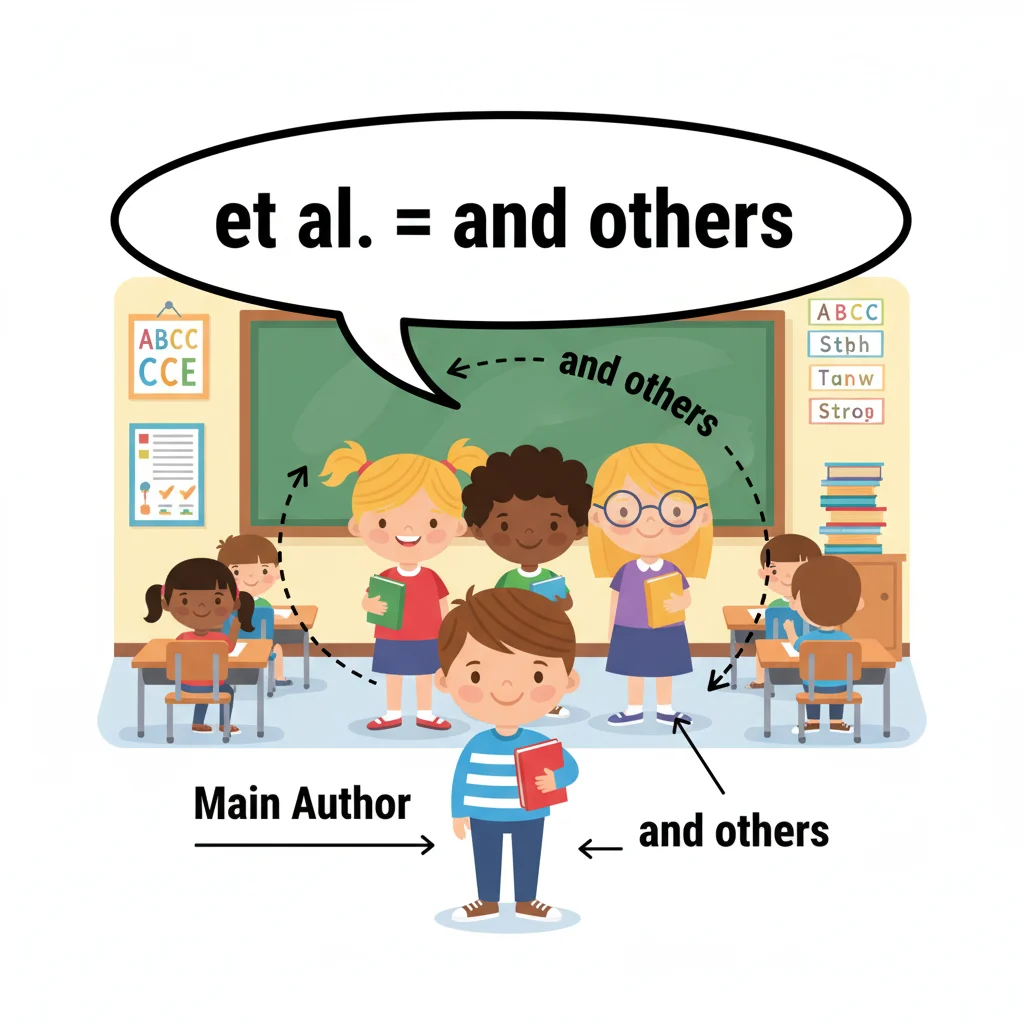 what does et al mean