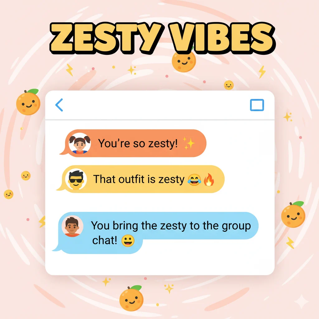what does zesty mean