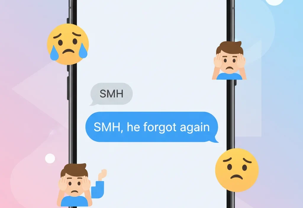 what does smh mean in text