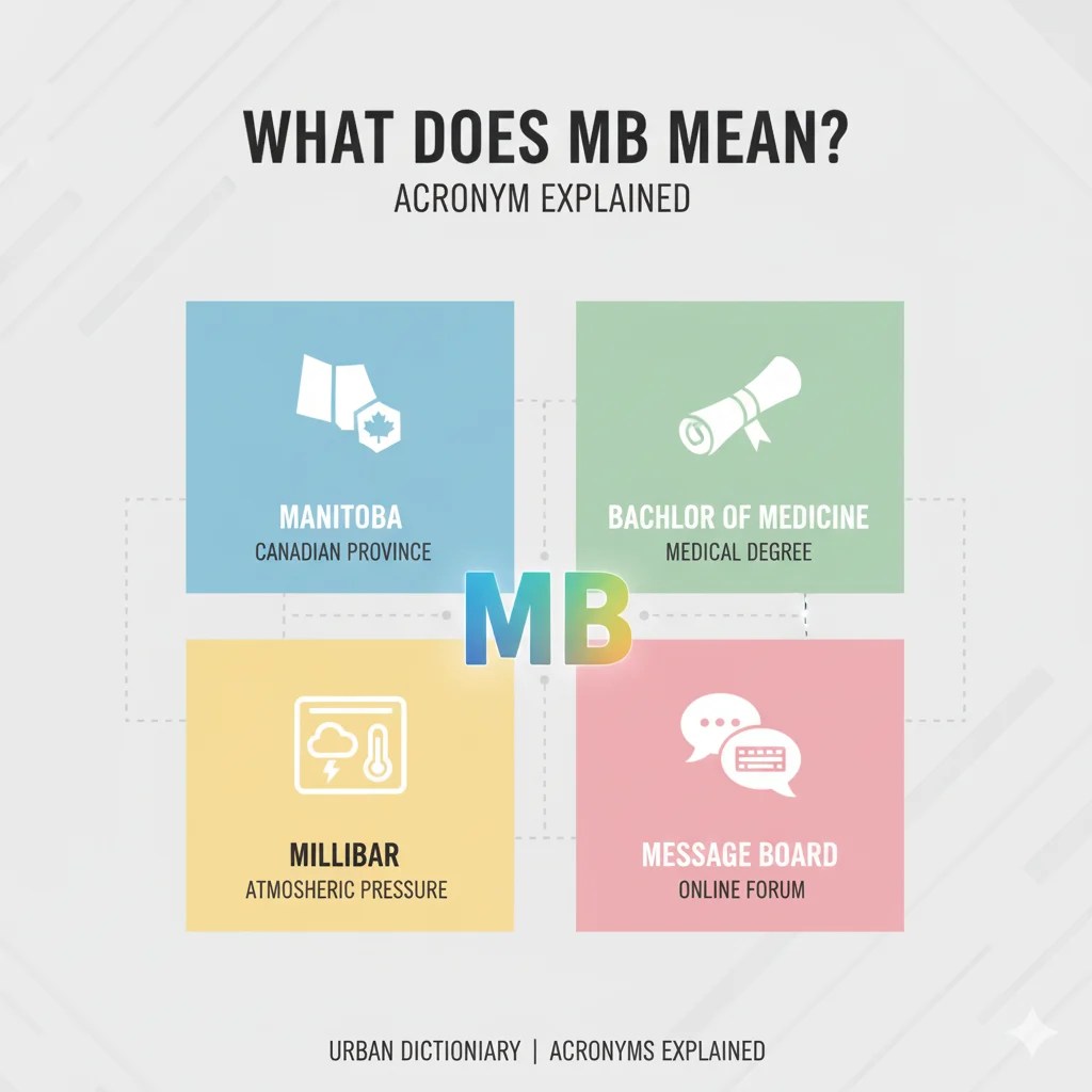 what does mb mean in text