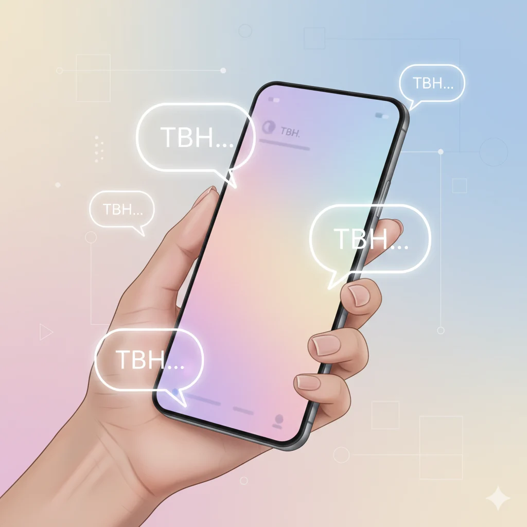 what does tbh mean in text