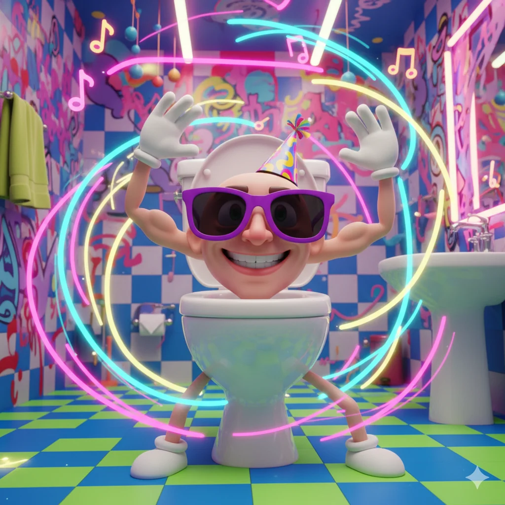 what does skibidi toilet mean