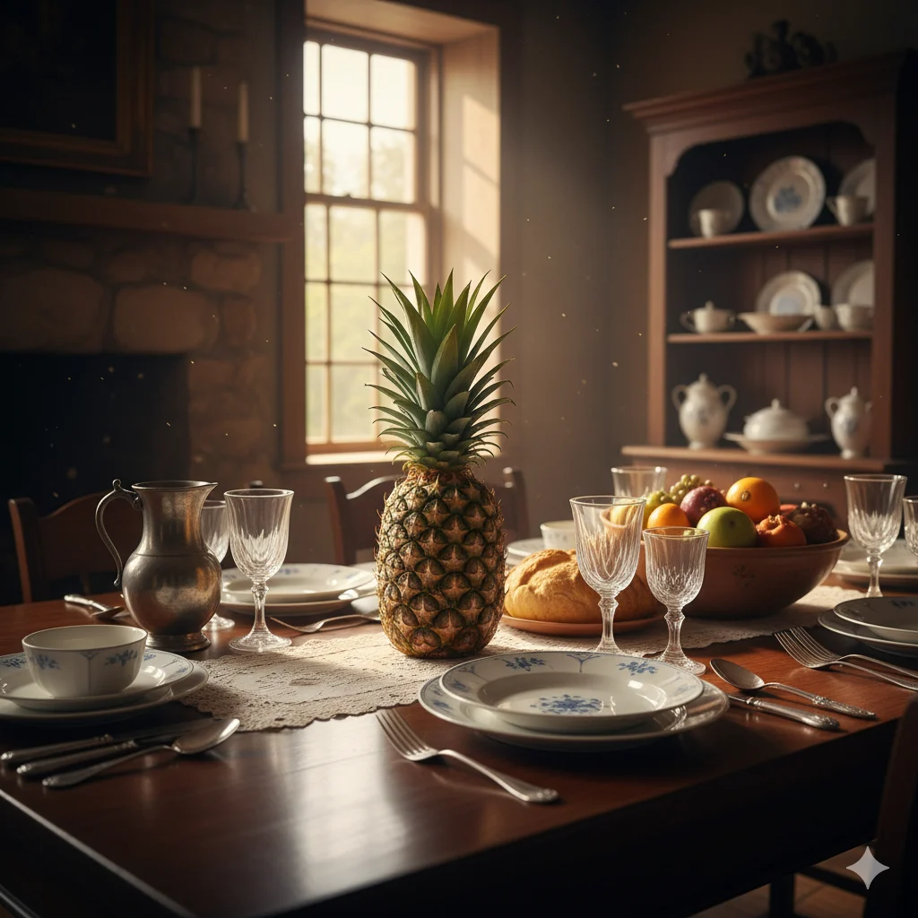 upside down pineapple symbol meaning