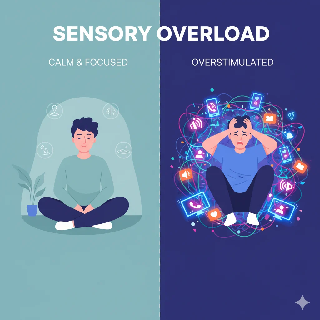 what does overstimulated mean