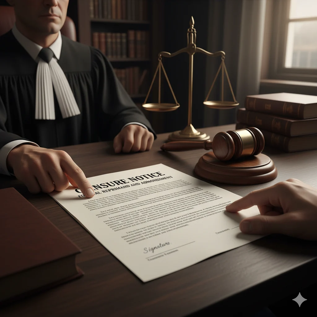 what does censure mean