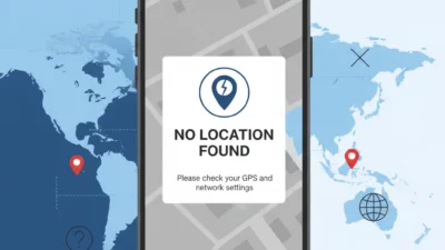 what does no location found mean