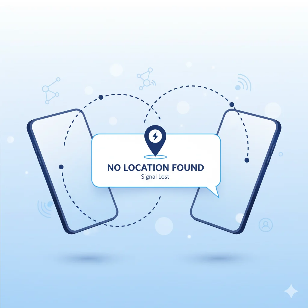 what does no location found mean