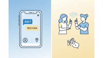 what does asl mean in text