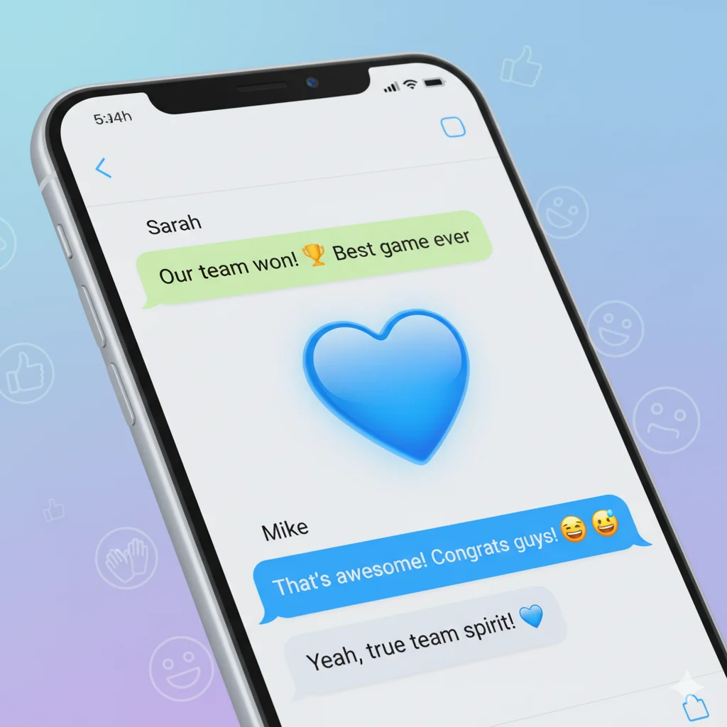 what does a blue heart mean