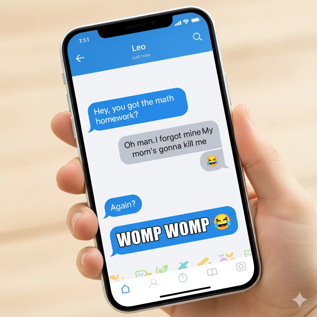 what does womp womp mean