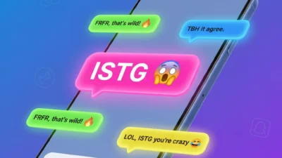 what does istg mean in text