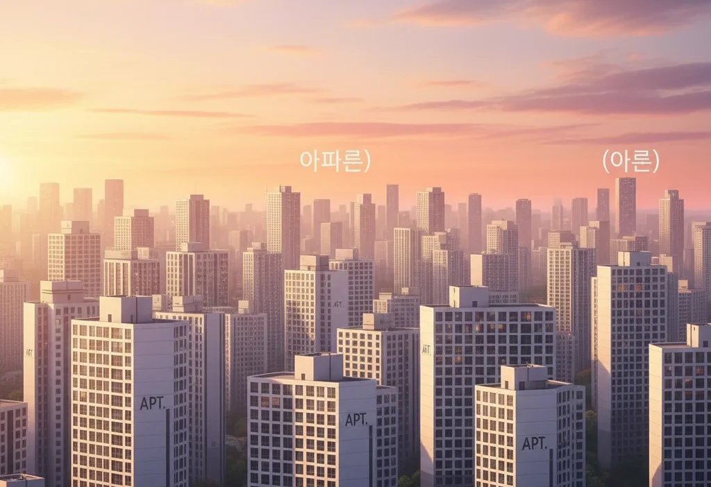 what does apt mean in korean