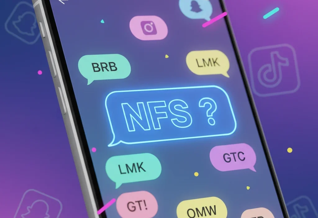 what does nfs mean in text
