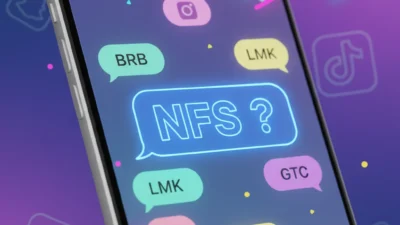 what does nfs mean in text