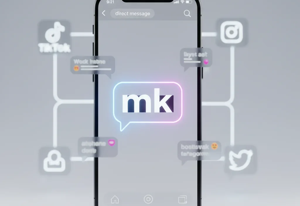 what does mk mean in text